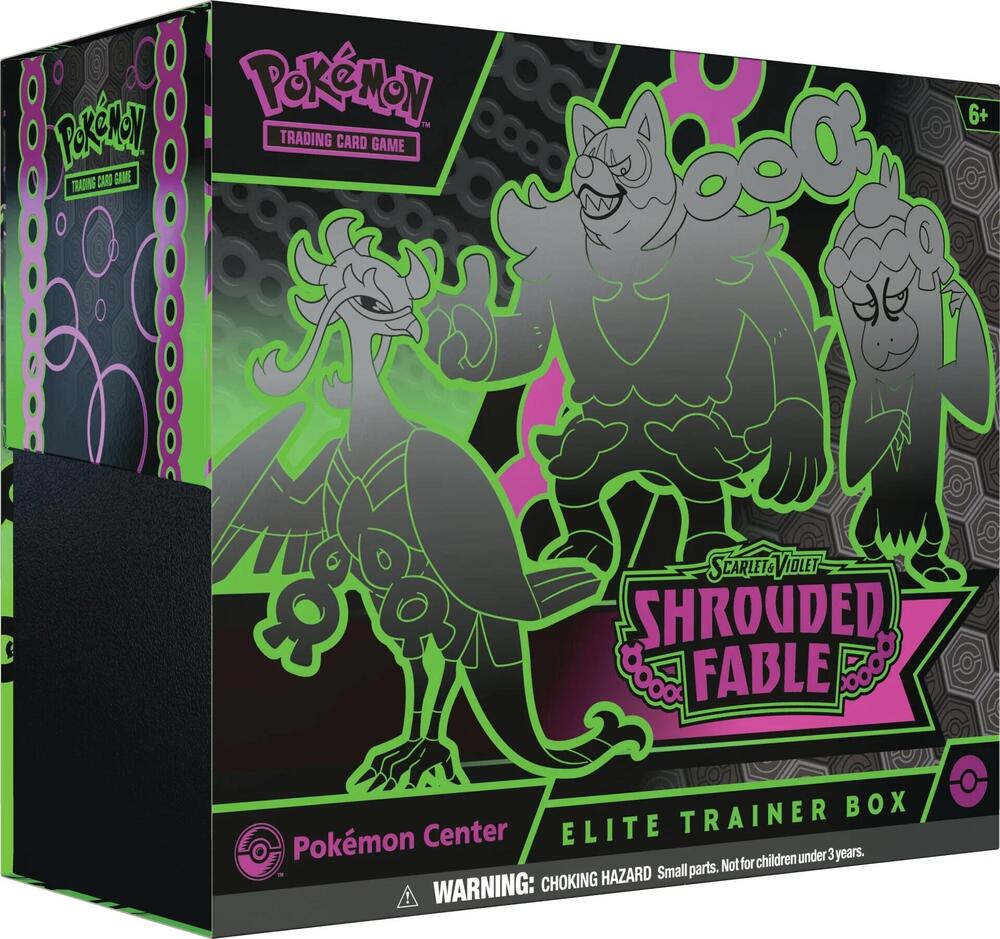 Pokemon TCG Shrouded Fable Pokemon Center Elite Trainer Box SV6.5