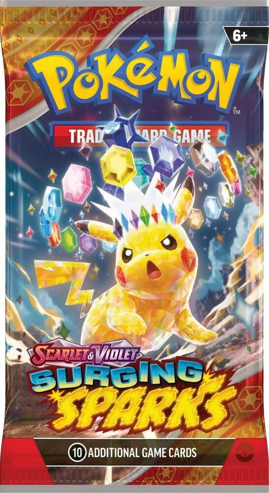 Pokemon TCG Surging Sparks Booster Pack SV08