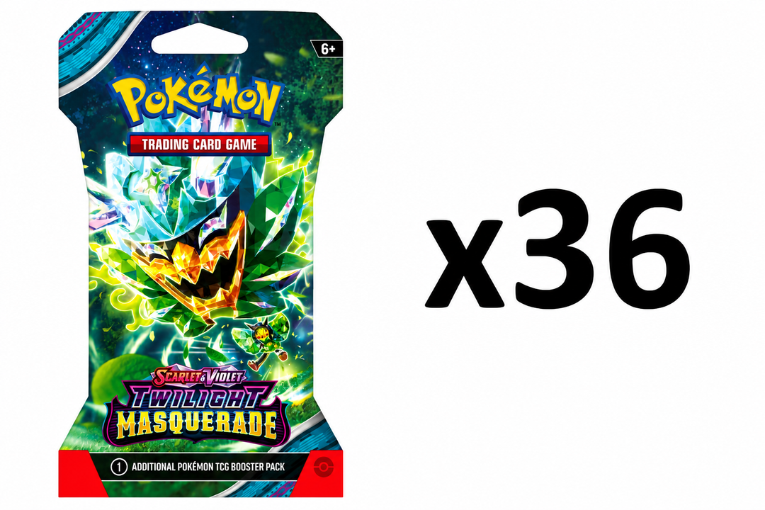 twilight masquerade booster box 36 Buy Pokemon Twilight Masquerade Sleeved Booster Pack Lot 36 Packs SV06