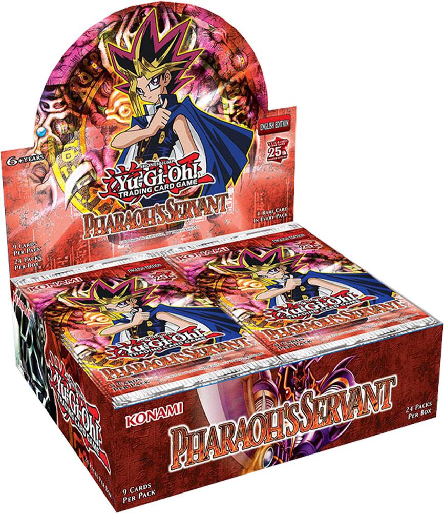 YuGiOh Pharaoh's Servant Booster Box 25th anniversary