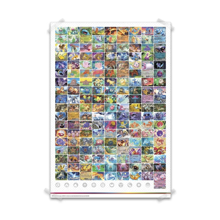 Pokemon TCG 151 Poster Collection SV3.5 - Booster Pack Cards