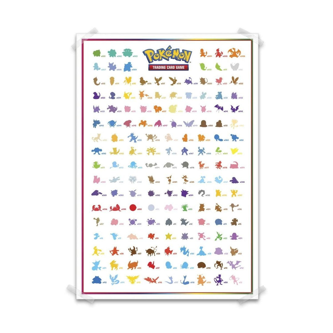 Pokemon TCG 151 Poster Collection SV3.5 - Booster Pack Cards