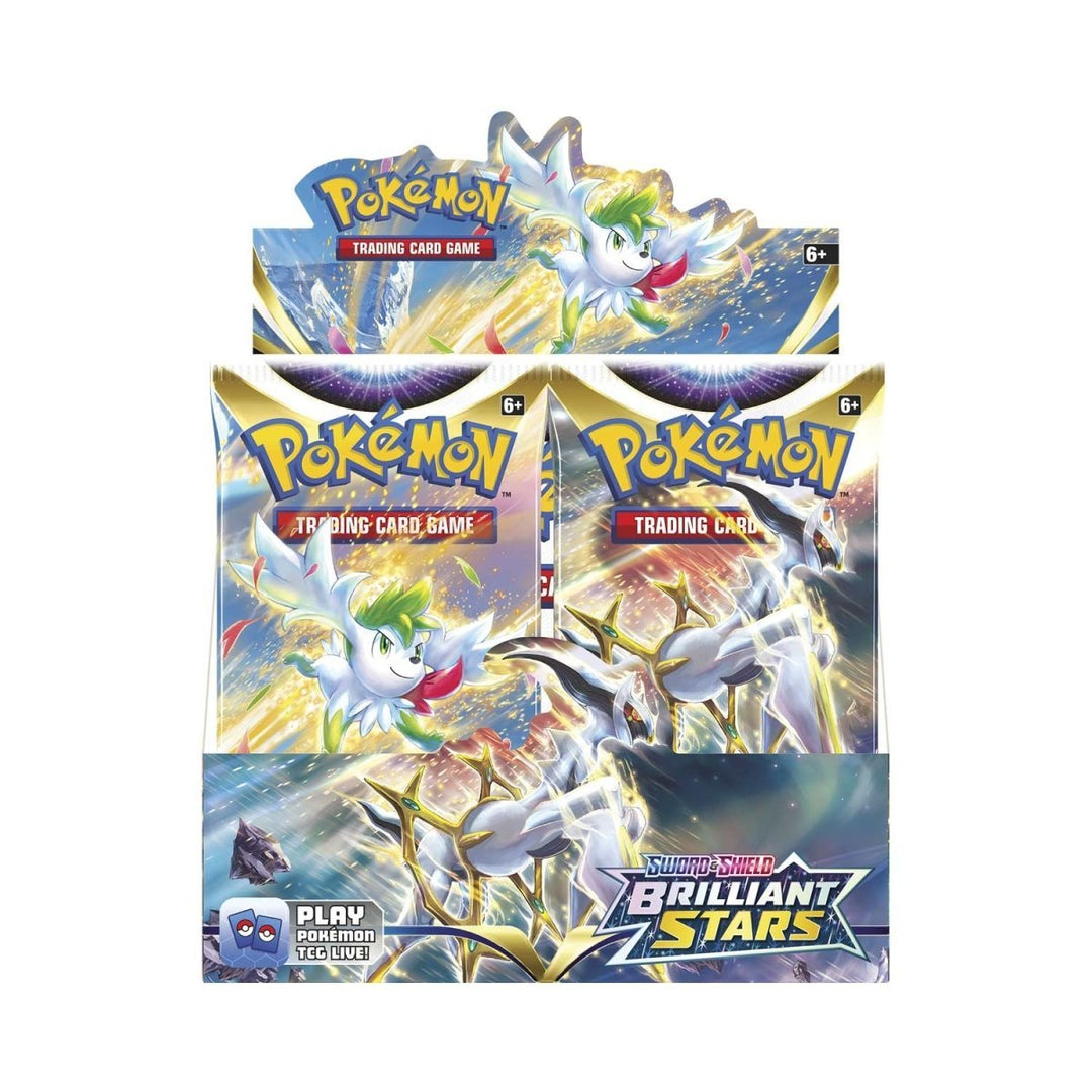 Pokemon TCG Brilliant Stars Booster Box SWSH09 - Booster Pack Cards
