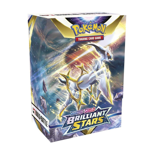 Pokemon TCG Brilliant Stars Build and Battle Box SWSH09 - Booster Pack Cards