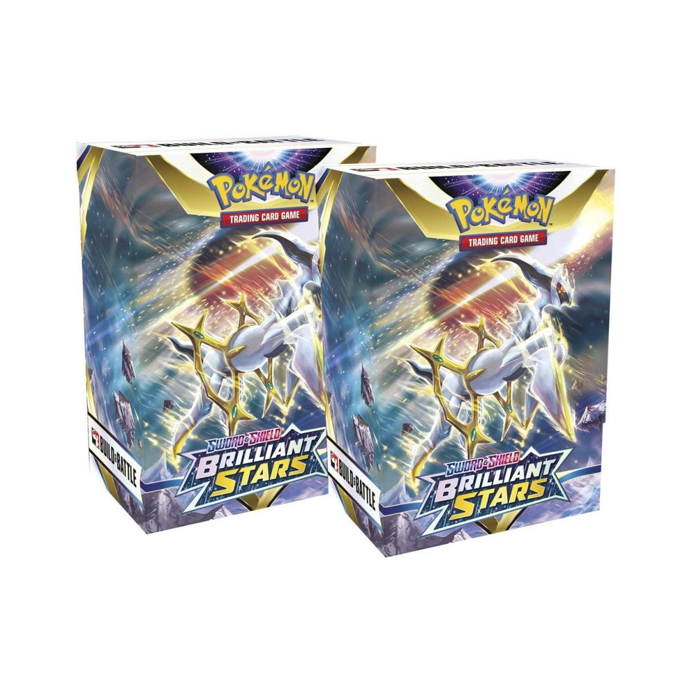Pokemon TCG Brilliant Stars Build & Battle Stadium SWSH09 - Booster Pack Cards