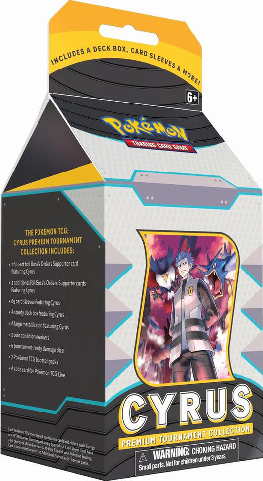 Pokemon TCG Cyrus Premium Tournament Collection - Booster Pack Cards