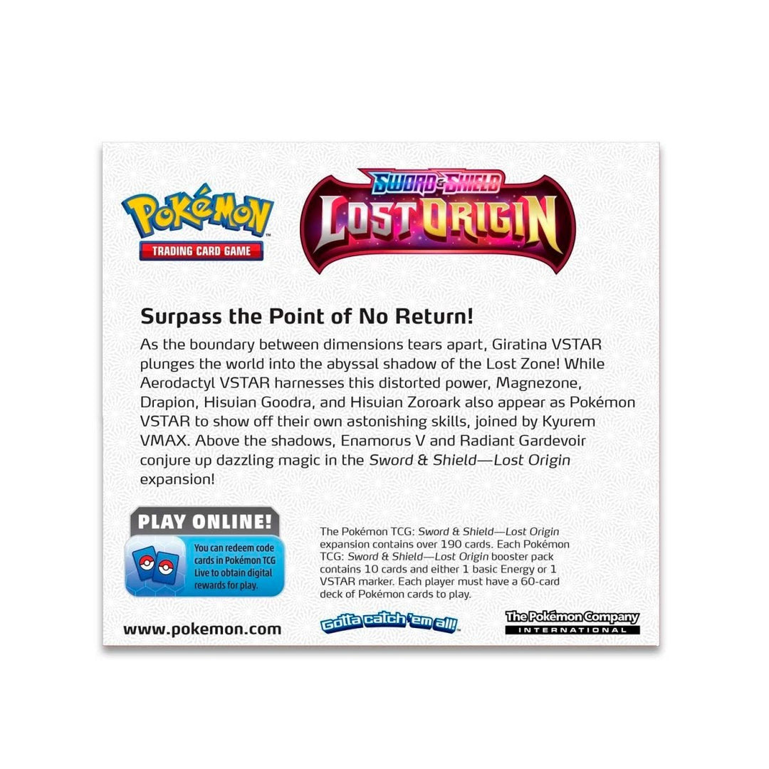 Pokemon TCG Lost Origin Booster Box SWSH11 - Booster Pack Cards