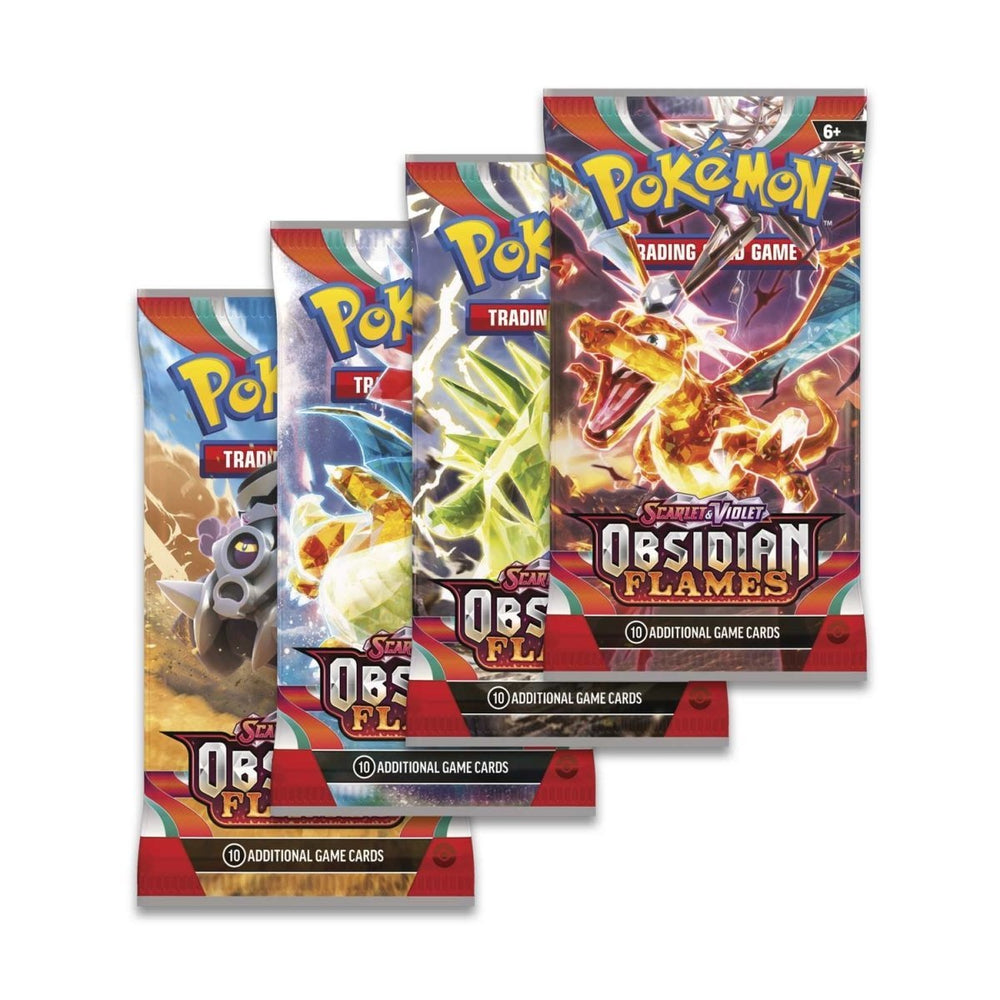 Pokemon TCG Obsidian Flames Booster Box SV03 - Booster Pack Cards