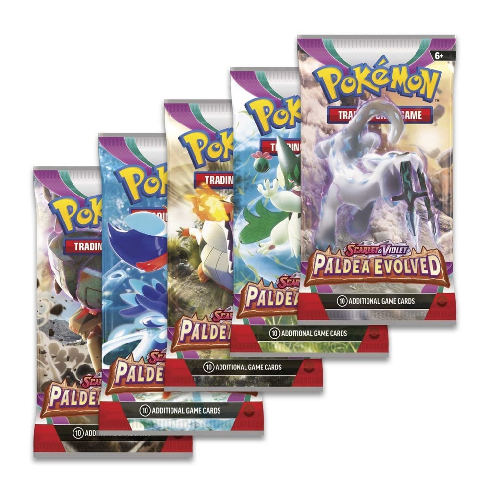 Pokemon TCG Paldea Evolved Booster Box SV02 - Booster Pack Cards