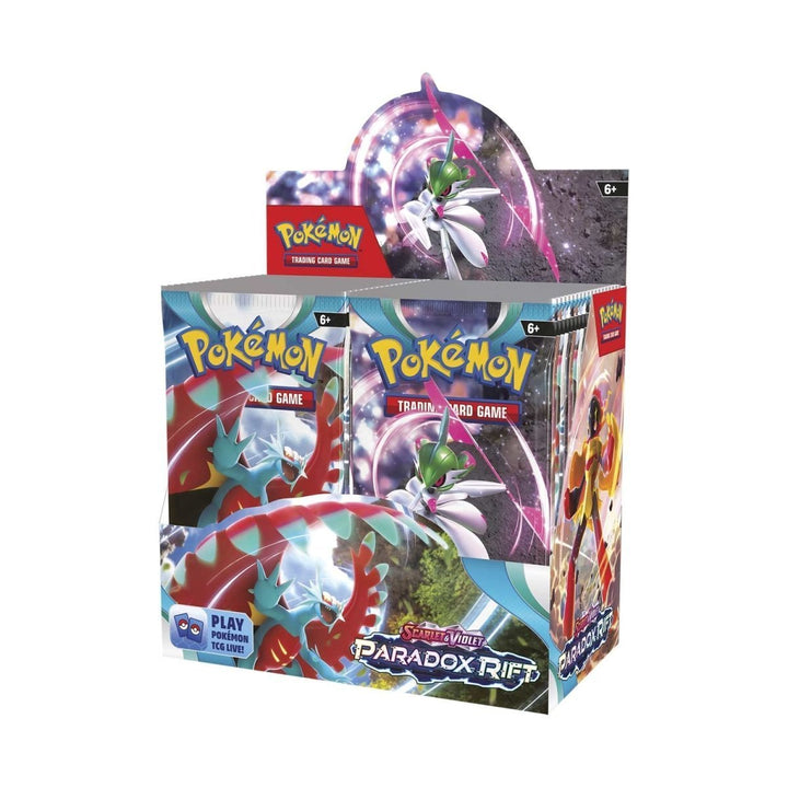 Pokemon TCG Paradox Rift Booster Box SV04 - Booster Pack Cards