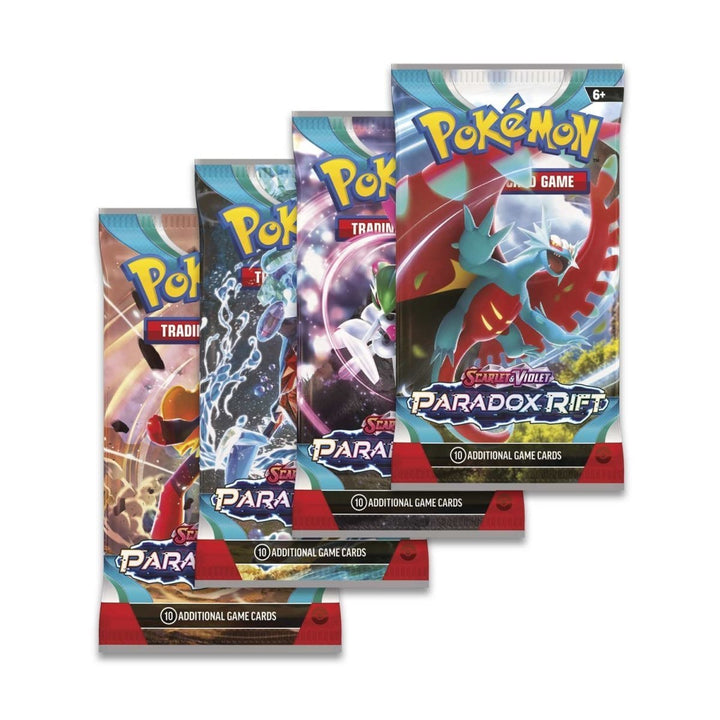 Pokemon TCG Paradox Rift Booster Box SV04 - Booster Pack Cards