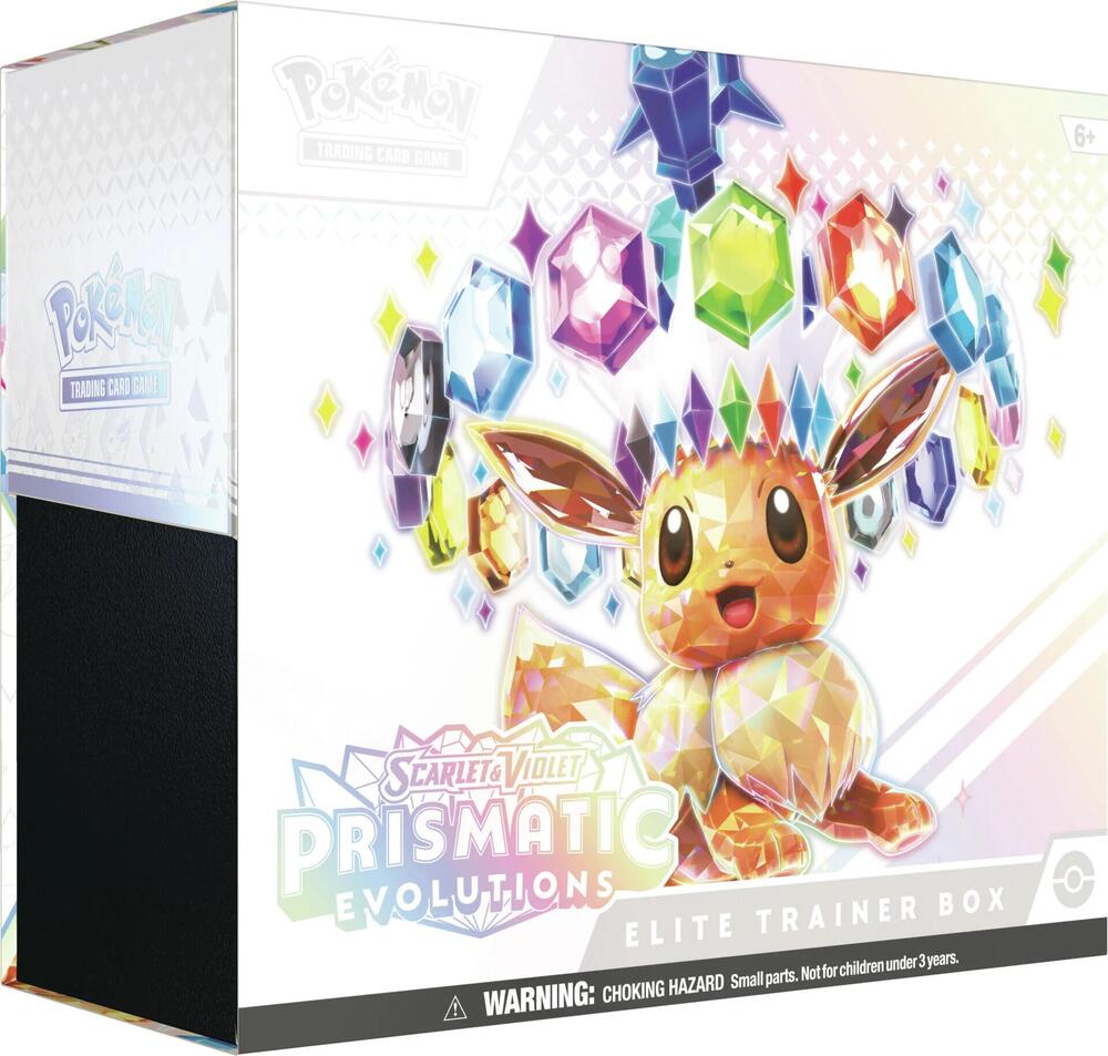 Pokemon TCG Prismatic Evolutions Elite Trainer Box SV8.5 - Booster Pack Cards
