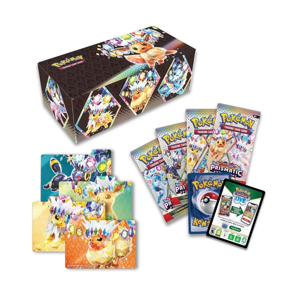 Pokemon TCG Prismatic Evolutions Surprise Box SV8.5 - Booster Pack Cards