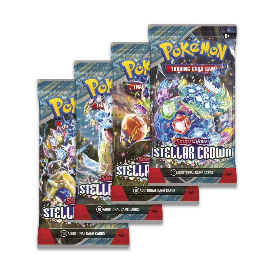 Pokemon TCG Stellar Crown Booster Box SV07 - Booster Pack Cards