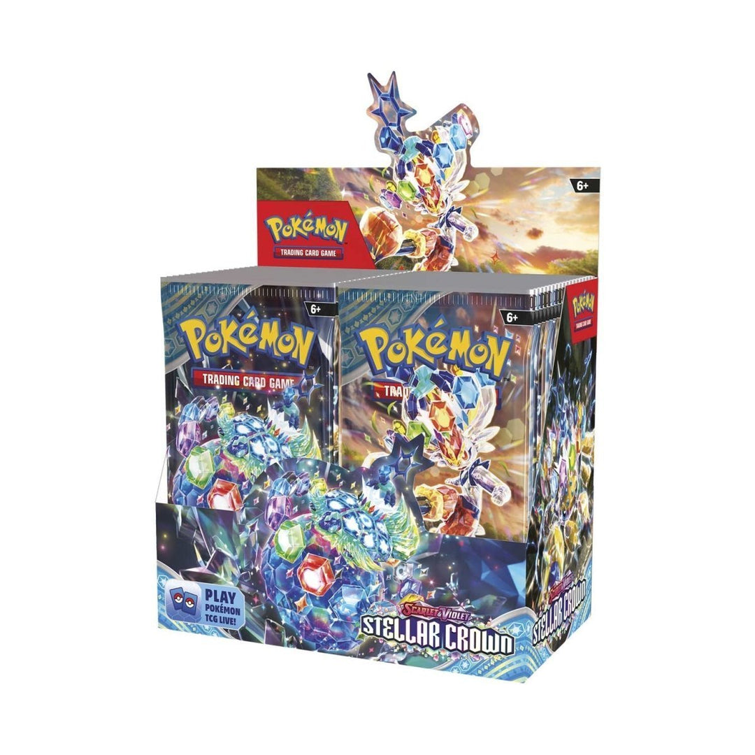Pokemon TCG Stellar Crown Booster Box SV07 - Booster Pack Cards